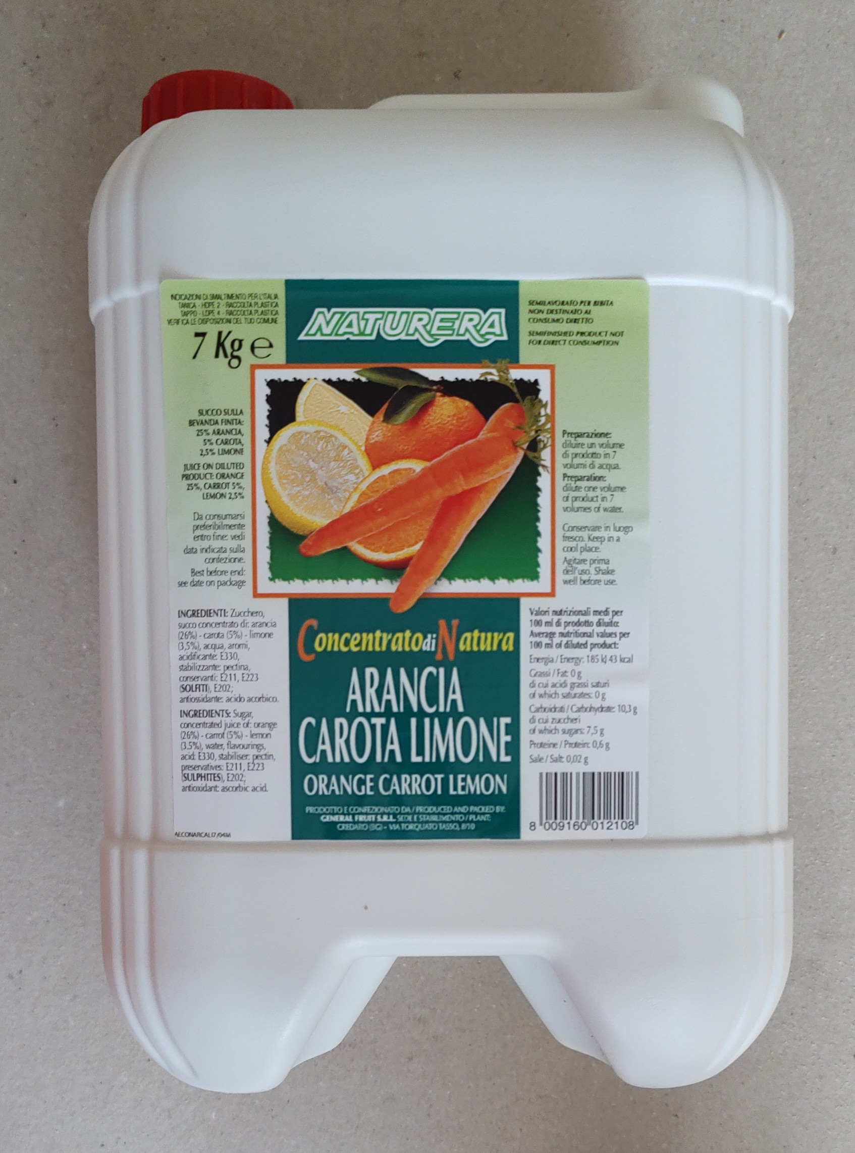 Ovocný koncentrát multivitamín 7kg