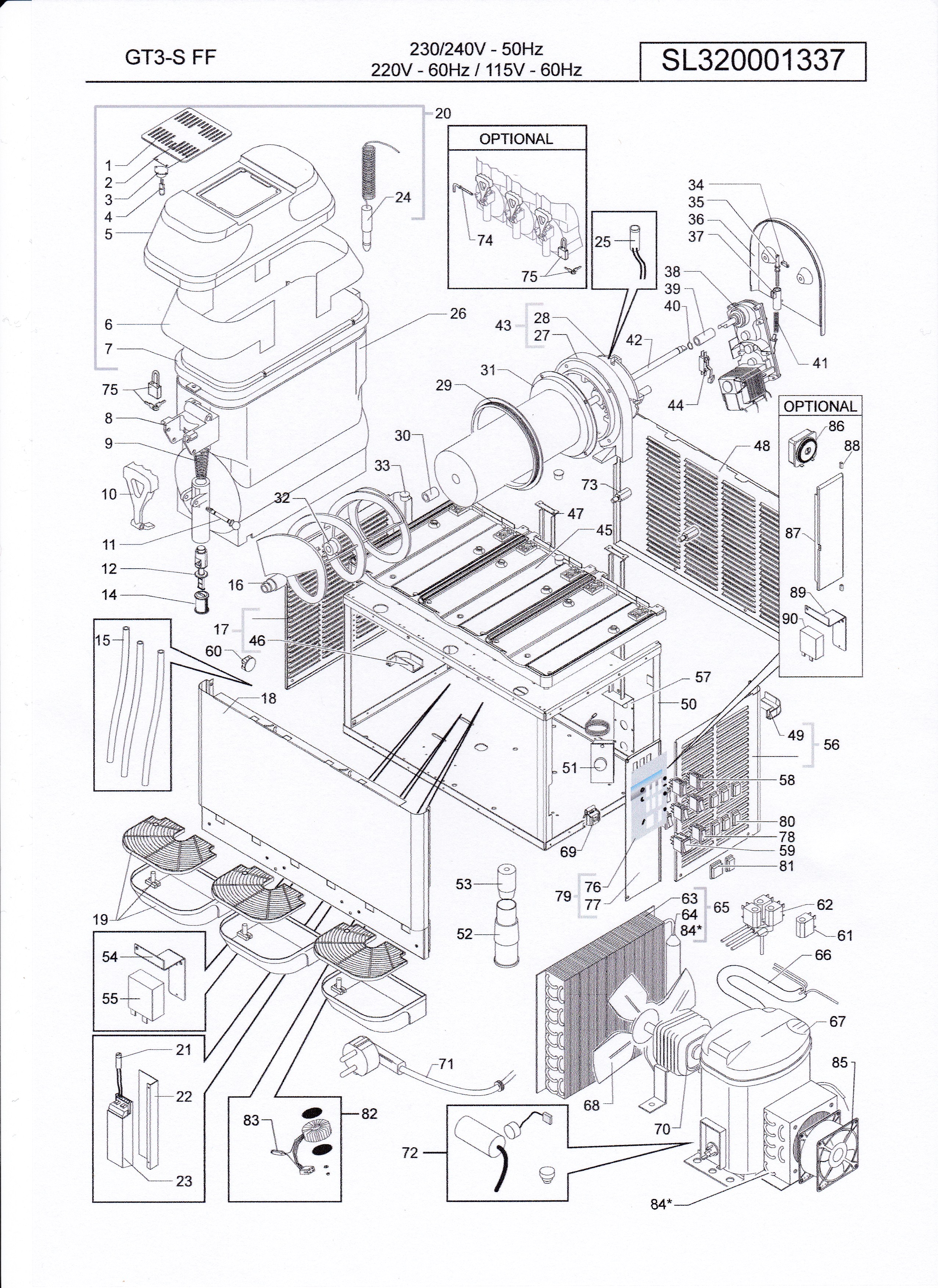 GBG Granitime / SPIN míchač černý